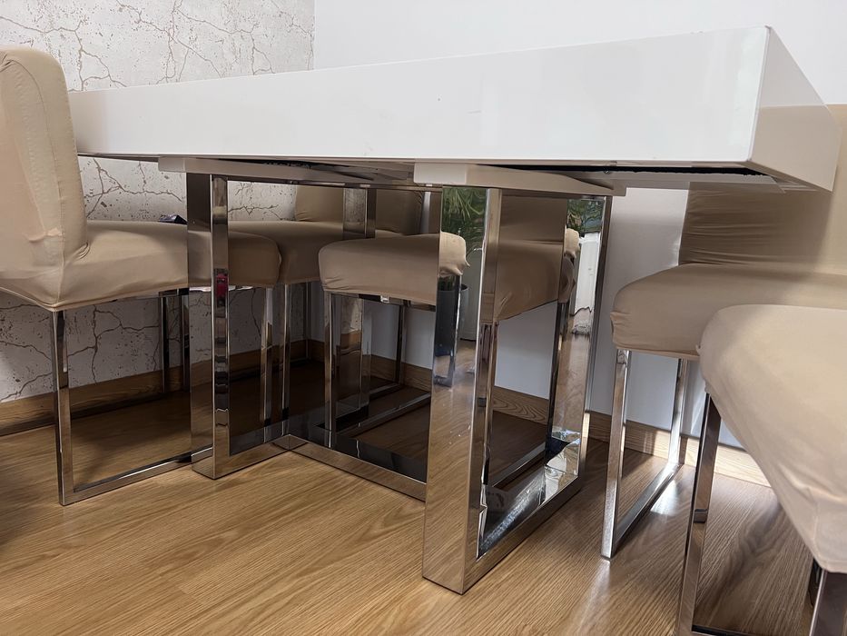 Mesa extensivel branca