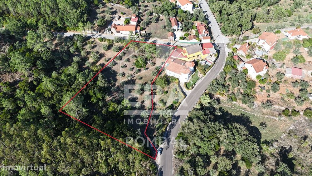 Terreno com 2450m2 para construção em Ansião — Santiago da Guarda, Leiria