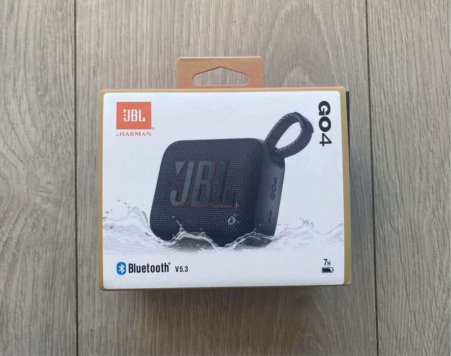 Nowy Głośnik Przenośny Bluetooth JBL Go4 Czarny Okazja