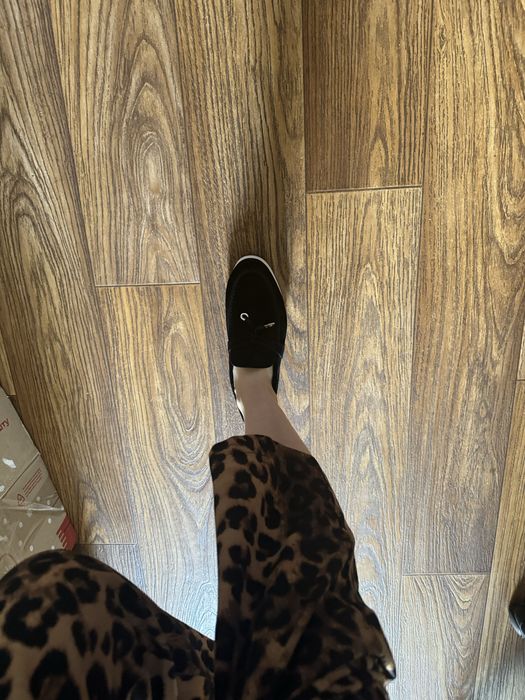 Лоферы женские черные loro piana