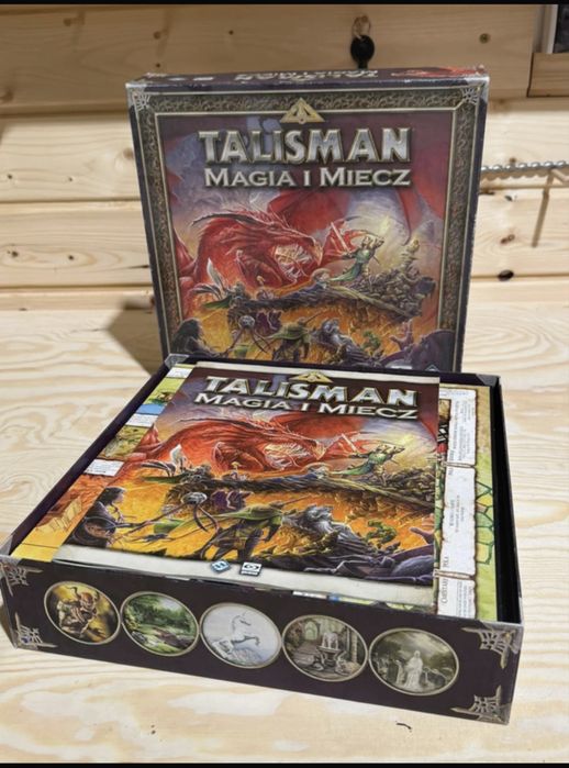 Talisman Magia i Miecz 4. edycja Galakta STAN IDEALNY