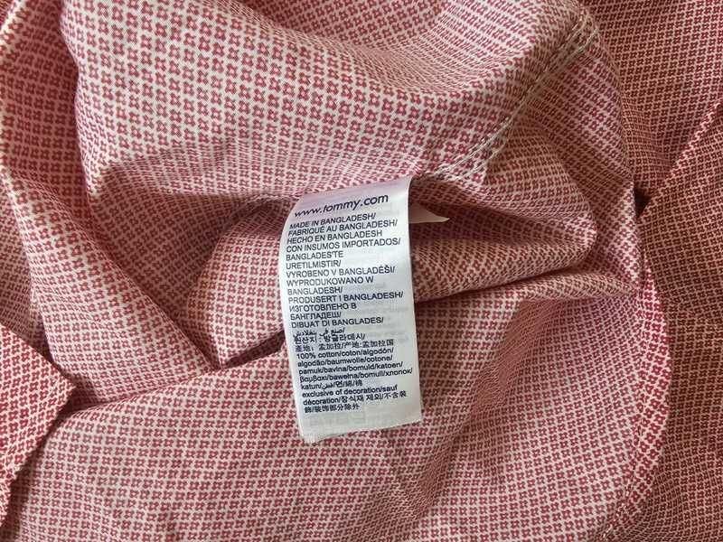 Koszula Tommy Hilfiger Slim Fit XL wzorek