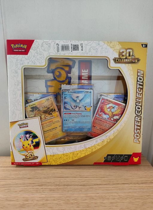 Pokémn TCG 30C  Poster Collection 30th celebration 30° Aniversário