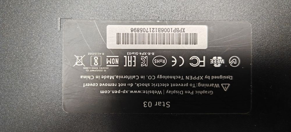Tablet graficzny XP-PEN Star 03