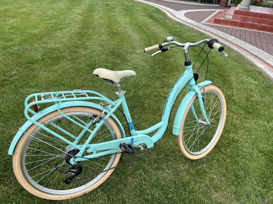 Rower miejski jak nowy.