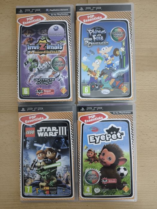 Lote de Jogos PSP