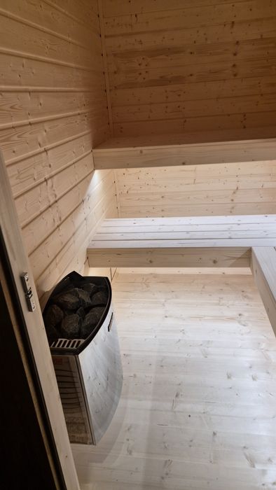 Sauna 200x280cm z przedsionkiem 4-6osób