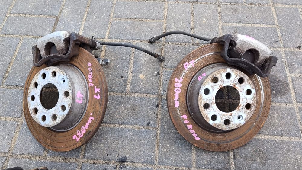 A3 8P Golf V Leon Ocavia II HAMULCE SWAP 312mm 280mm tarcze zaciski