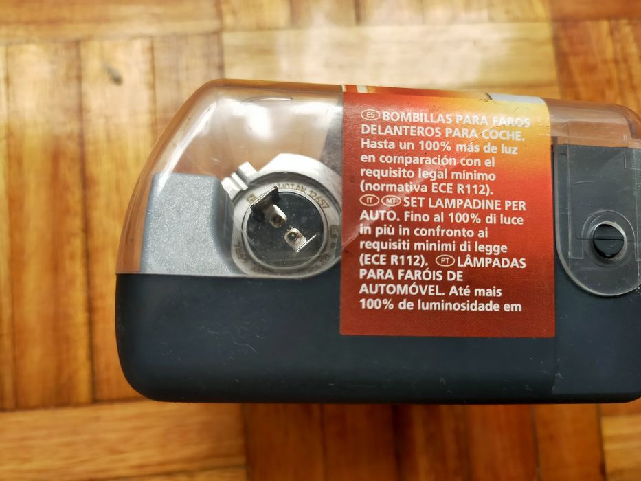 Lâmpadas faróis carro