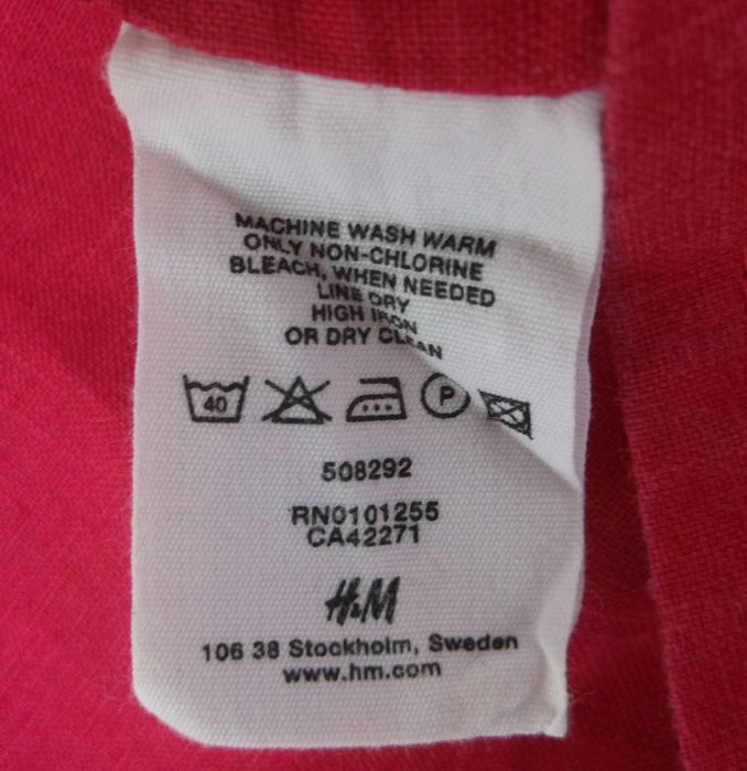Платье халат от бренда  H&M из льна 46 р