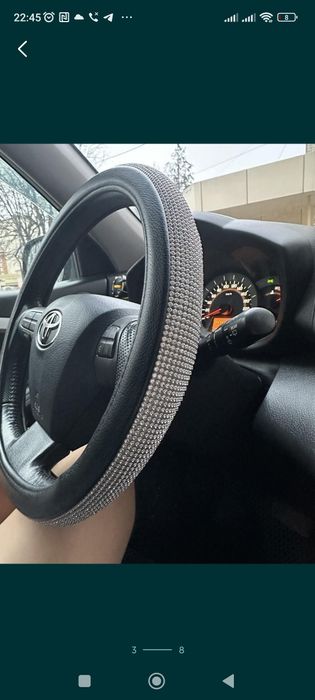 Чехол на руль, кермо з  камнями з стразами
