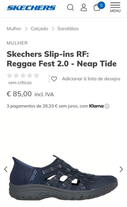Tenis abertos Verao Skechers Senhora