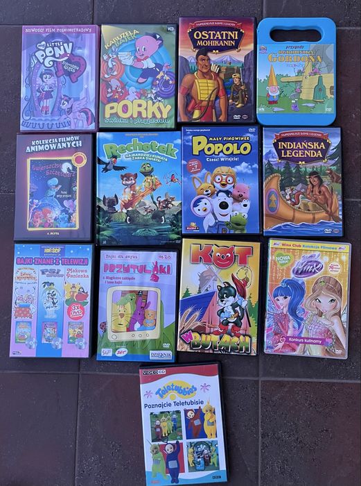 Bajki na dvd vcd