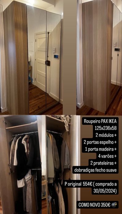 Roupeiro Pax Ikea