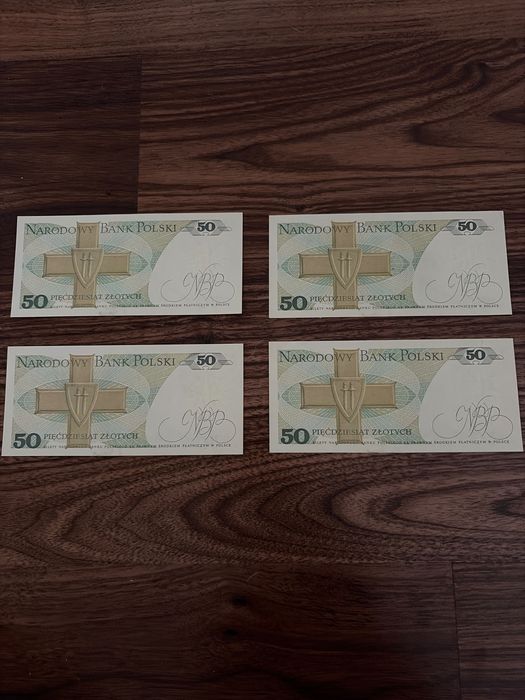 Banknoty 50 zł 1988 r