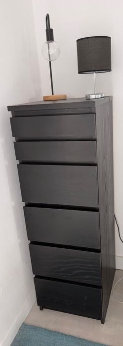 Móvel com gavetas MALM IKEA