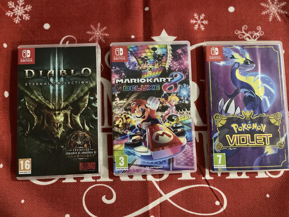 Nintendo Switch OLED + Jogos