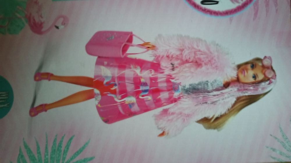 Lalka Barbie Flamingo
