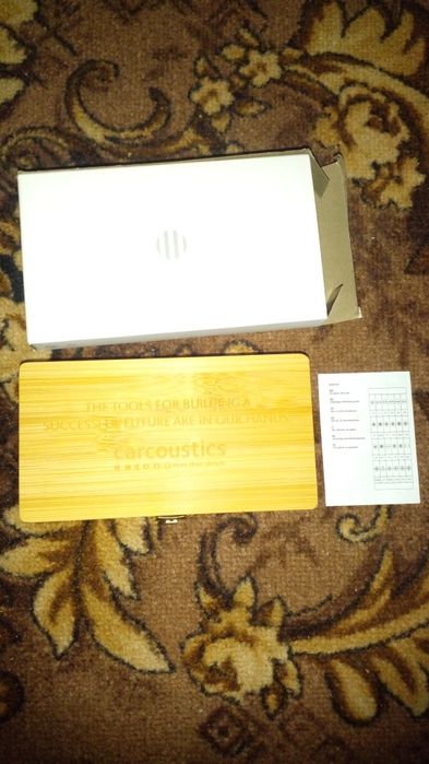 Новий набір викруток футляр дерево