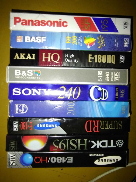 Kasety VHS sprzedam