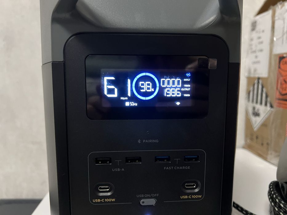 Ecoflow Delta 2 1024 Вт.ч. 220V. Новая. Open Box.