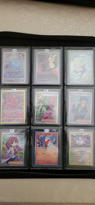 Cartas pokémon raras e originais full art