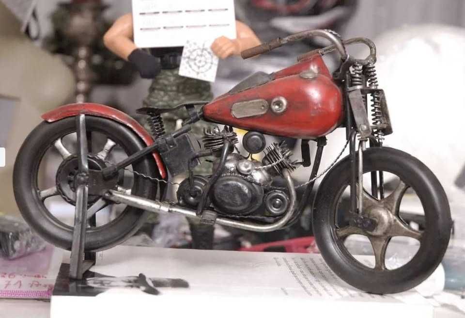 Motocicletas Miniatura em Metal Vintage (coleção) valor Individual