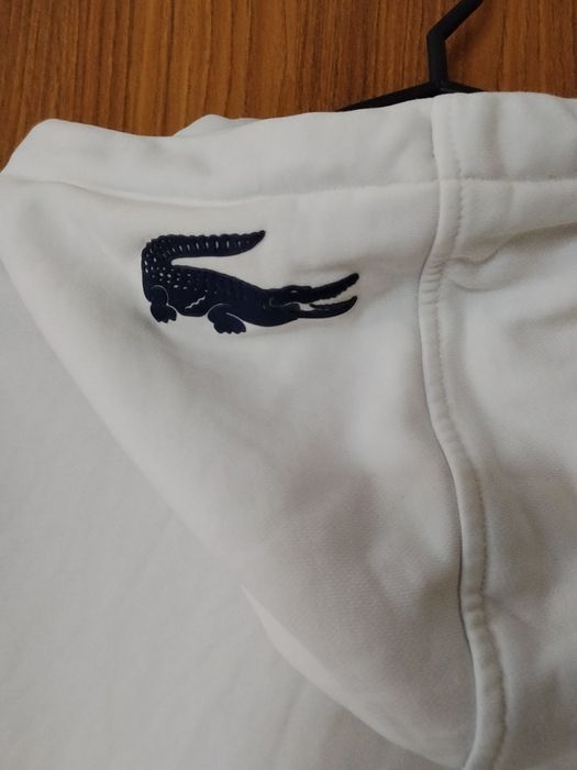 Biała bluza damska Lacoste S