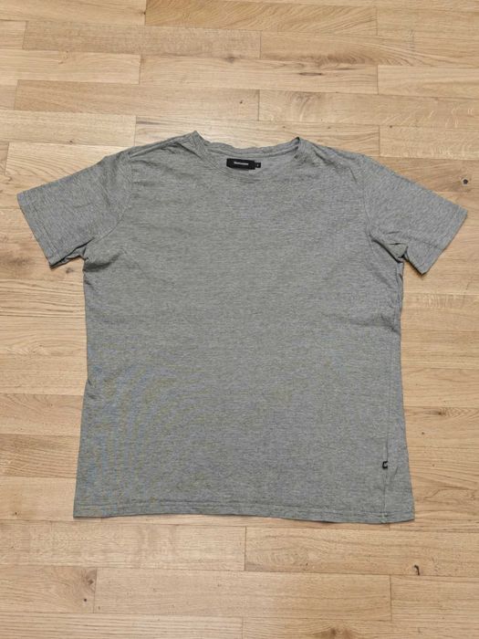 Matinique Jermane T-shirt męski L 100% bawełna szary melanż