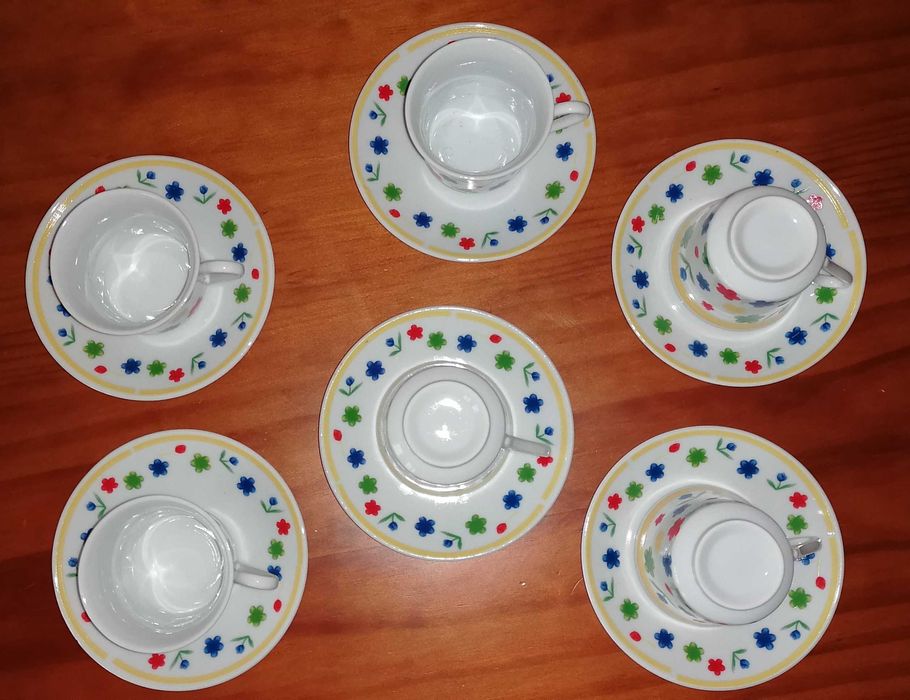 Serviço de chá antigo