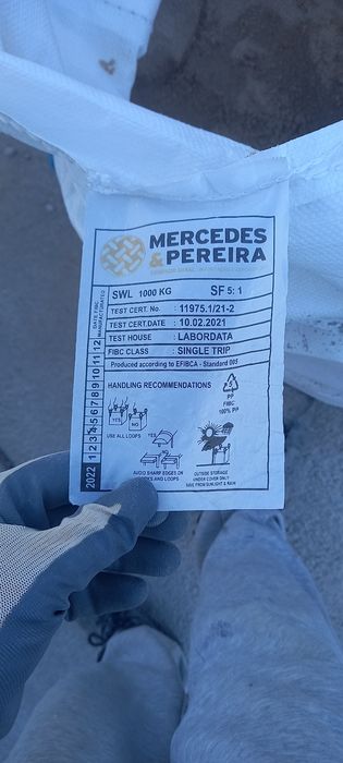 Sacos grandes ou big bags