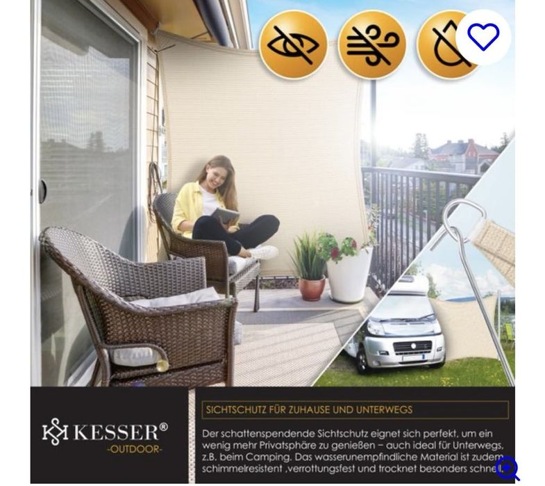 Żagiel przeciwsłoneczny, Kesser