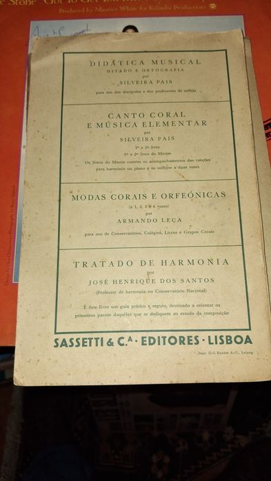 Lições solfejo silveira pais pautas Julio Neuparth Augusto Machado