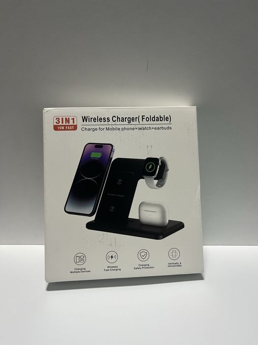 Carregador Wireless 3-in-1