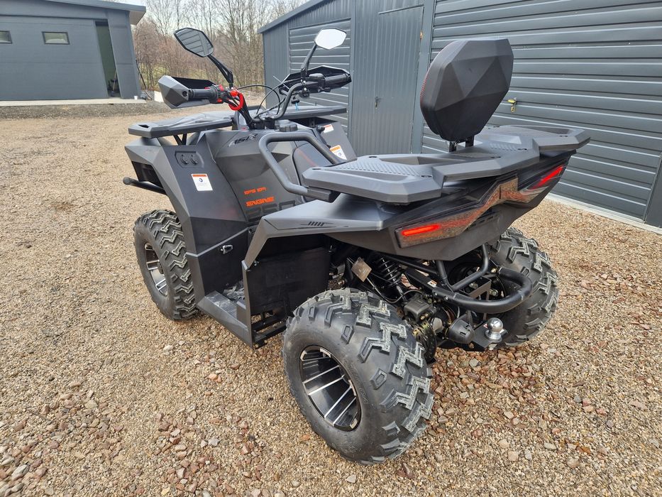 Quad 250 Asix Cyber homologacja 2 osoby Wspomaganie kierownicy