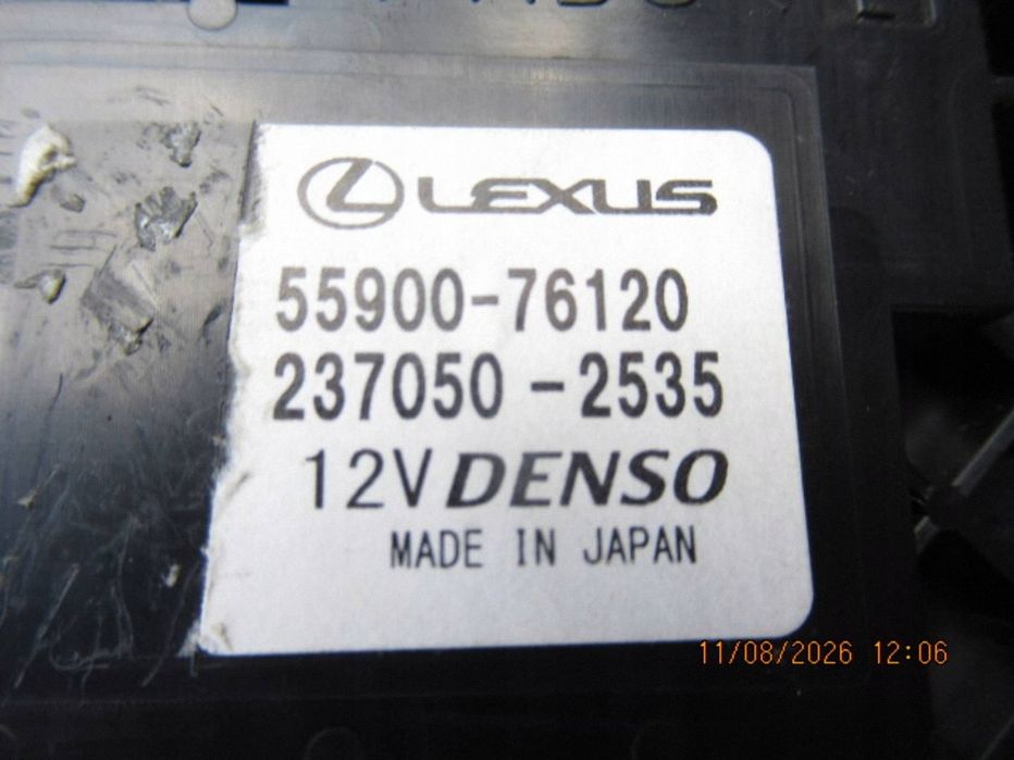 panel klimatyzacji lexus ux 5590076120