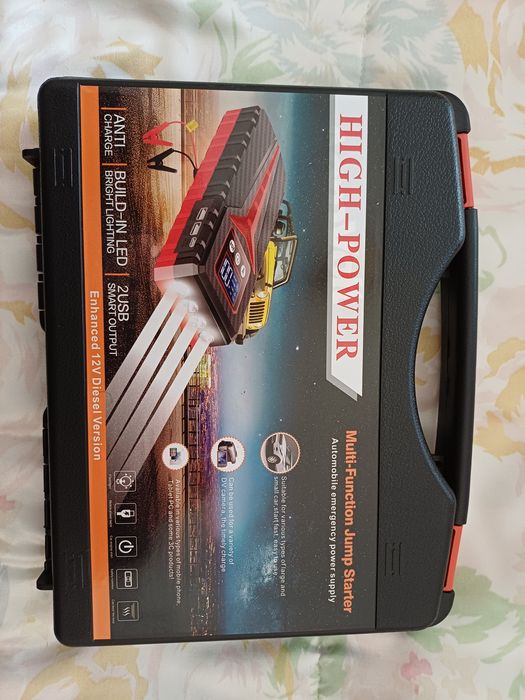 Power bank (booster) - auxiliar bateria carro.