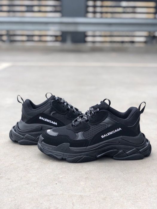 Buty Balenciaga Triple S Black 36-45 unisex trampki sneakersy