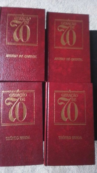 Livros da colecção "A GERAÇÃO DE 70"