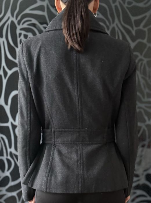 Пальто Zara сіре XS , 24