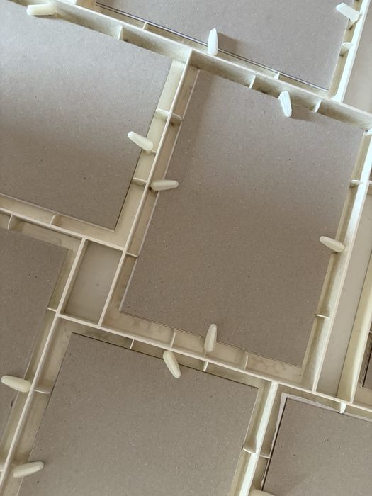 2 molduras conjuntas de 8 fotos ikea