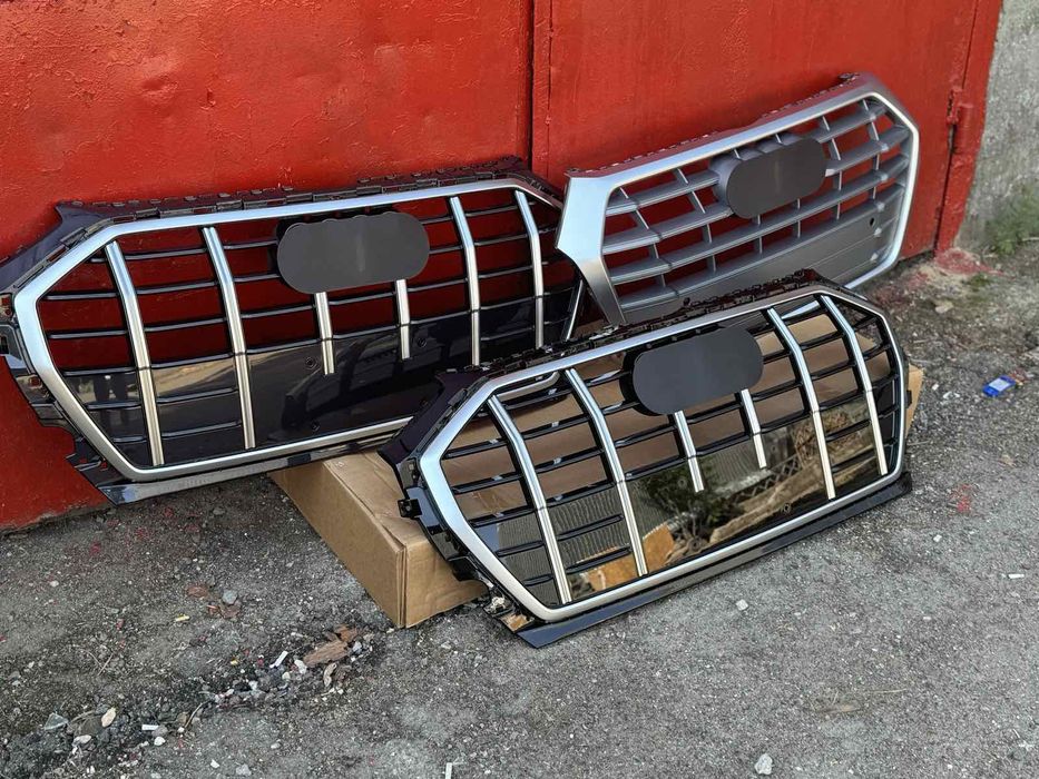 Решетка радиатора Audi Q5 2017-/бампер Audi Q5 S line