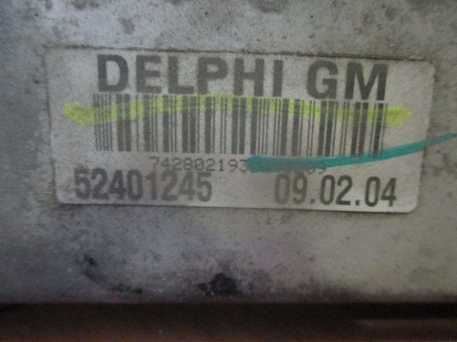 Radiador do intercooler OPEL Meriva A