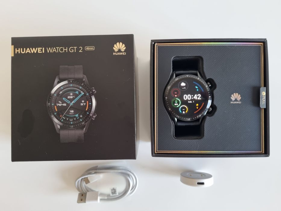 Huawei Watch GT 2 46mm | Excelente Estado | com Caixa e Carregador