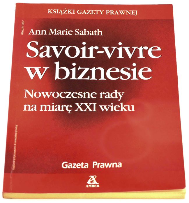 SAVOIR-VIVRE w biznesie Ann Marie Sabath