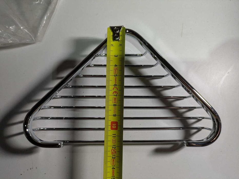 Saboneteira de esquina/canto para WC