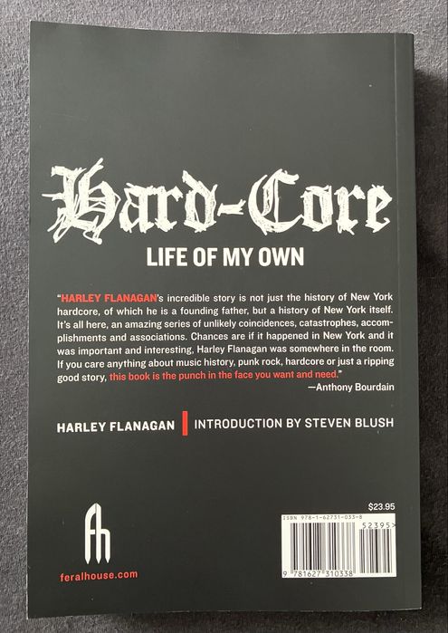 Hard-Core - Life of My Own, Harley Flanagan, Cro-Mags