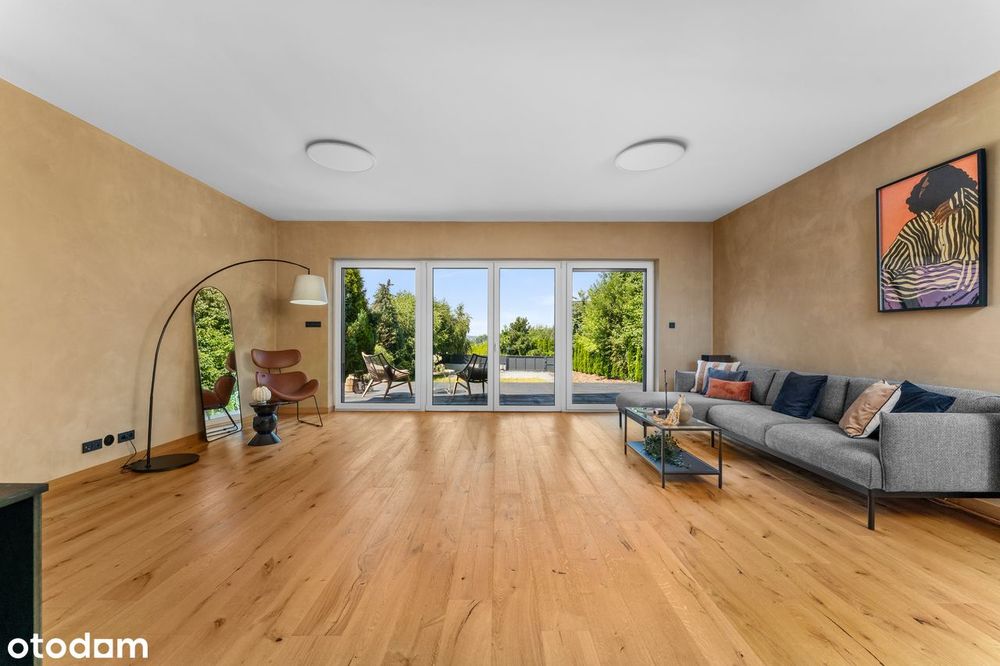 Nowoczesny dom | 10-arowa działka | 55 m² strefy dziennej