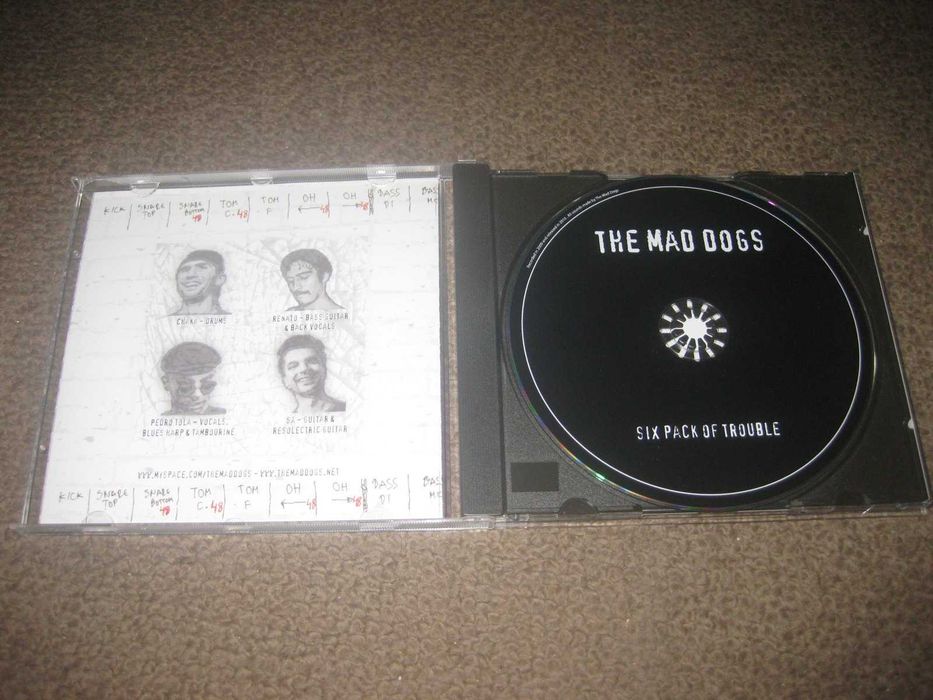 CD dos The Mad Dogs "Six Pack Of Trouble" Portes Grátis!