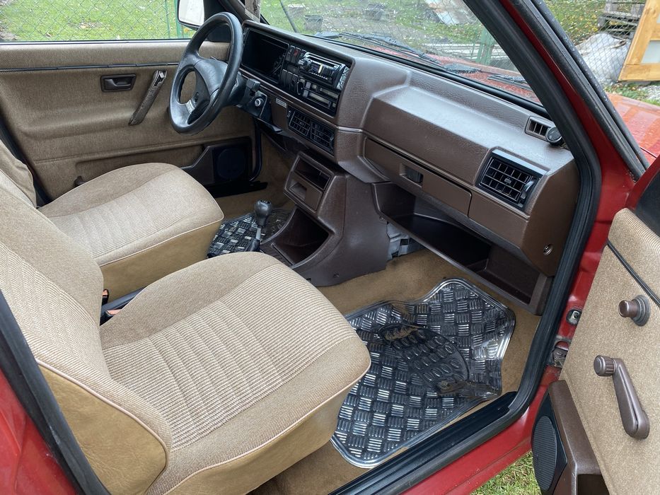 Golf MK2 - unikatowe wnętrze